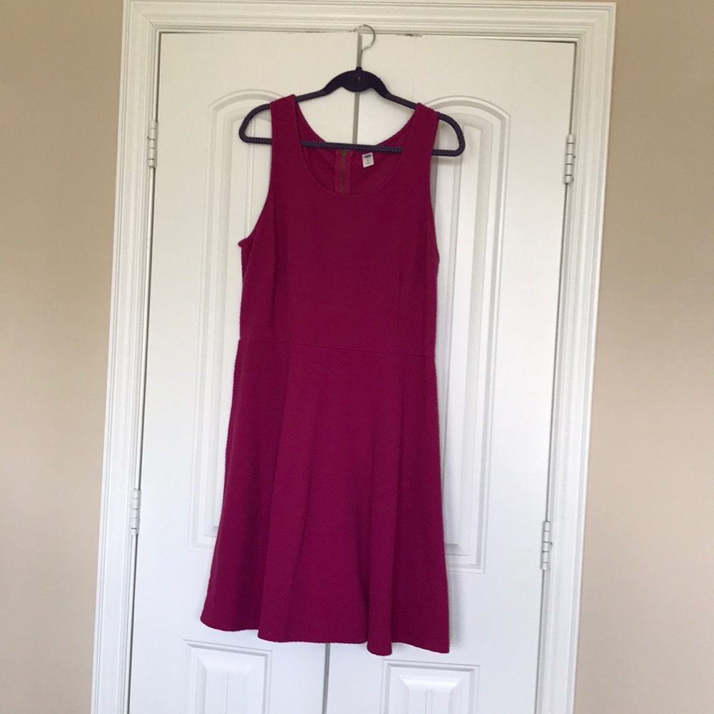 Fuchsia Old Navy tank dress